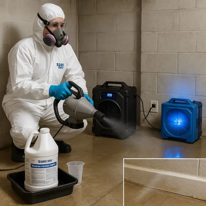 Sanitization and Odor Removal process in North Kansas City, MO