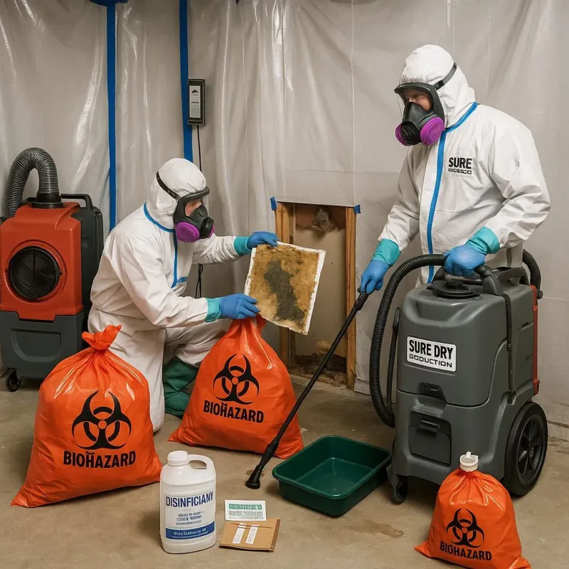Contaminated Water Handling Protocols process in North Kansas City, MO